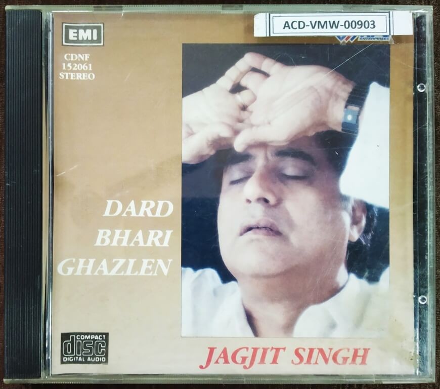 Jagjit Singh - Dard Bhari Ghazalen (1996) Jagjit Singh & Kuldeep Singh Pre-Owned EMI, RPG Imported Audio CD