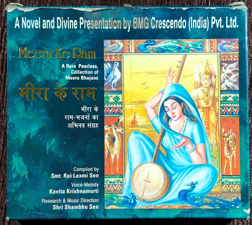 Kavita Krishnamurti - Meera Ke Ram (1996) Shri Shambhu Sen Pre-Owned BMG Crescendo Double Audio CD
