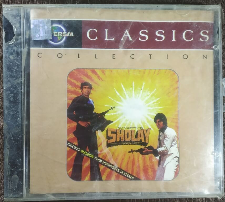 Sholay - CLASSIC Collection  (1975) R. D. Burman Pre-Owned Universal Audio CD