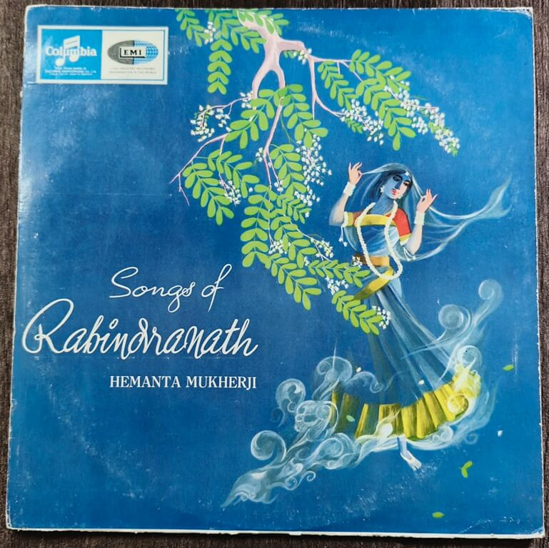 Hemanta Mukherji - Songs Of Rabindranath (1966) Rabindranath Tagore Pre-Owned Columbia Vinyl, 12" LP Record