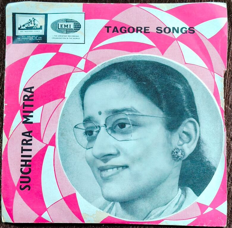 Suchitra Mitra - Tagore Songs (1968) Rabindranath Tagore Pre-Owned Vinyl, 7" EP Record