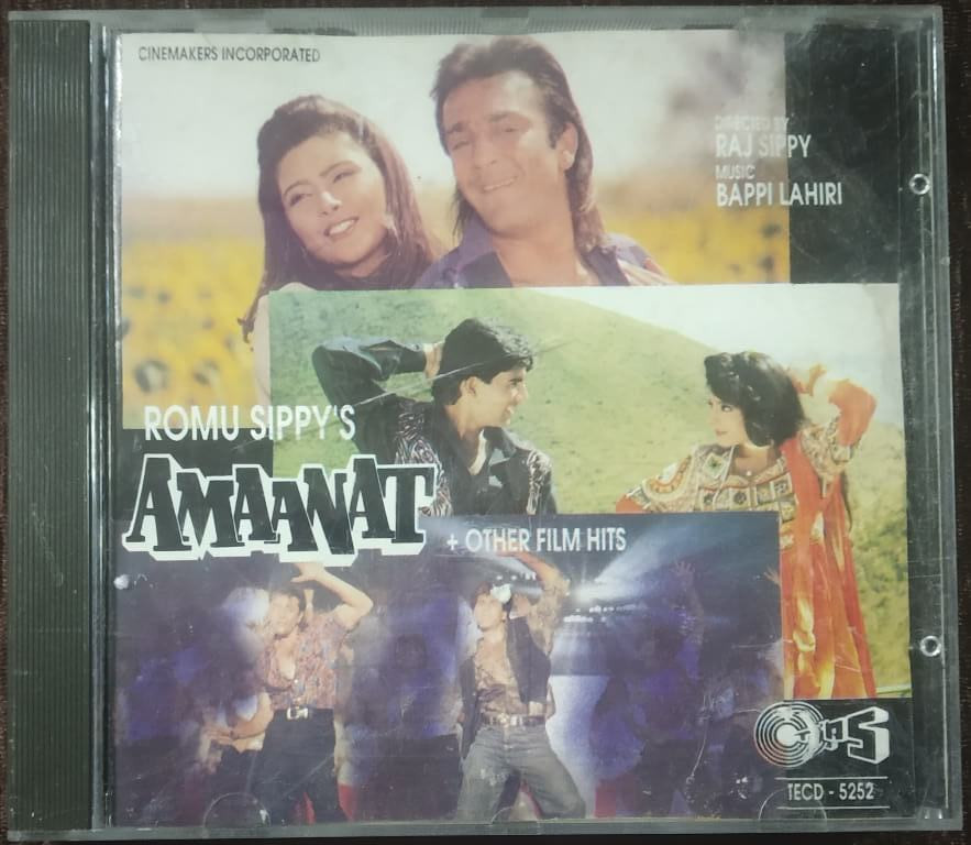 Amaanat (1994) Bappi Lahiri Pre-Owned Tips-Vanilla Music Audio CD