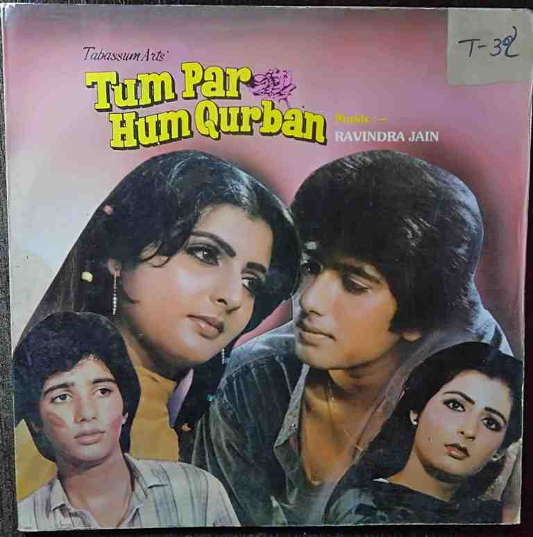 Tum Par Hum Qurban (1985) Ravindra Jain Pre-Owned Vinyl, 12" LP Record