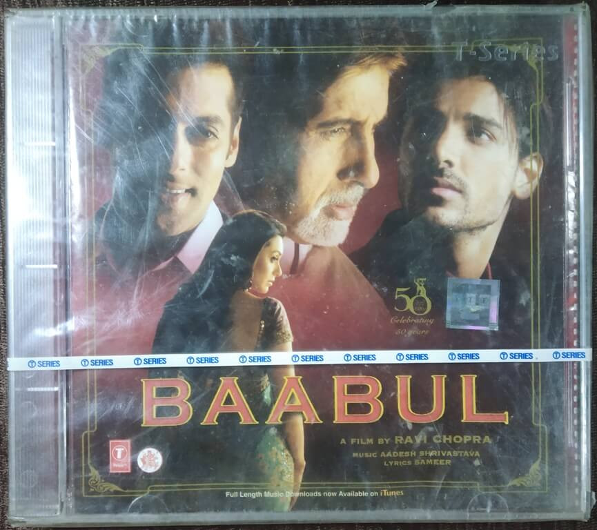 Baabul (2006) Aadesh Shrivastava Pre-Owned T-Series Audio CD