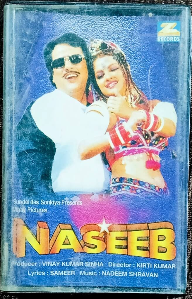 Naseeb (1997) Nadeem-Shravan Pre-Owned Zee Music Audio Cassette