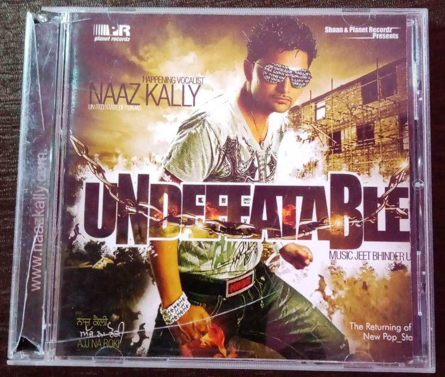 Naaz Kally - Undefeatable Jeet Bhinder Uk Pre-Owned Planet Recordz Audio CD