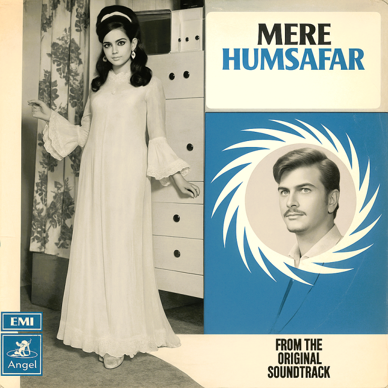 Mere Humsafar (1969) Kalyanji-Anandjii Pre-Owned Angel Records Vinyl, 7" SP Record