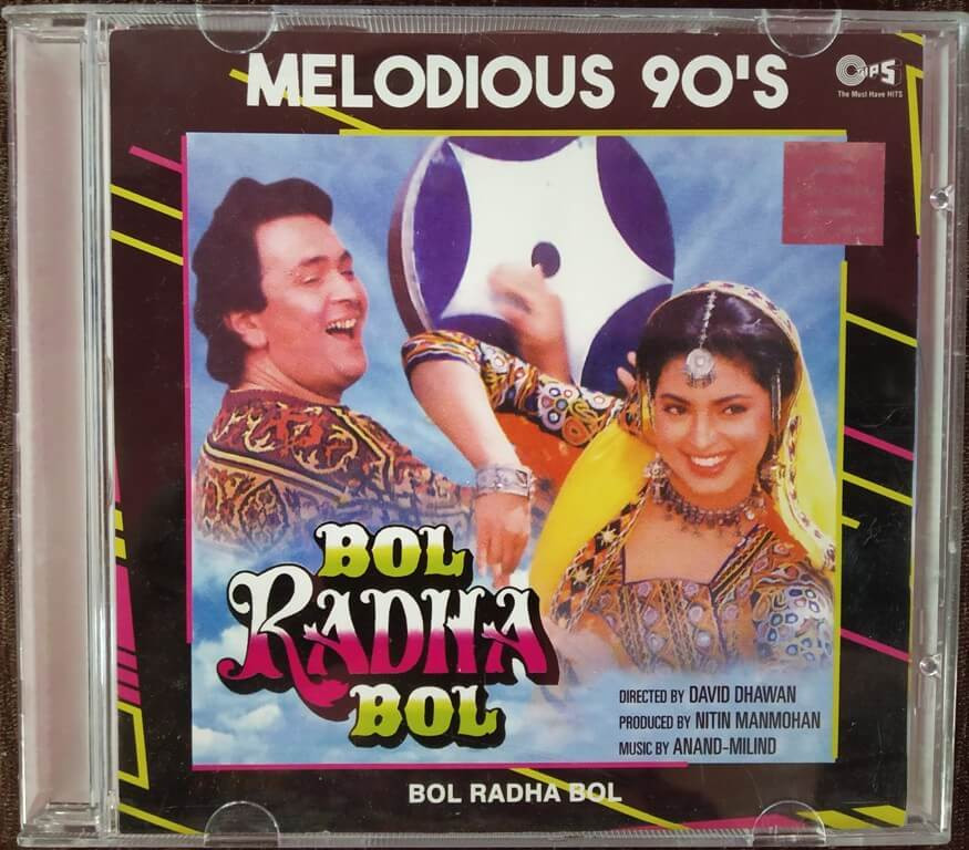Bol Radha Bol (1992) Anand-Milind Pre-Owned TIPS Audio CD