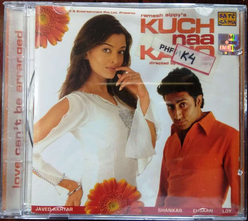 Kuch Naa Kaho (2003) Shankar-Ehsaan-Loy Pre-Owned Sa Re Ga Ma, RPG Audio CD