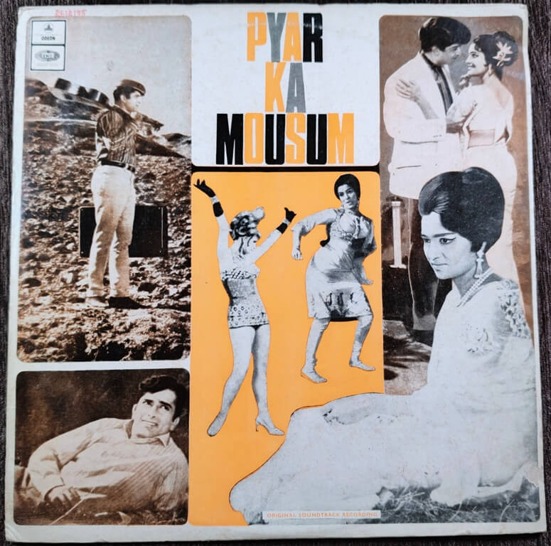 Pyar Ka Mousum (1969) Rahul Dev Burman Pre-Owned ODEON Vinyl, 12" LP Record