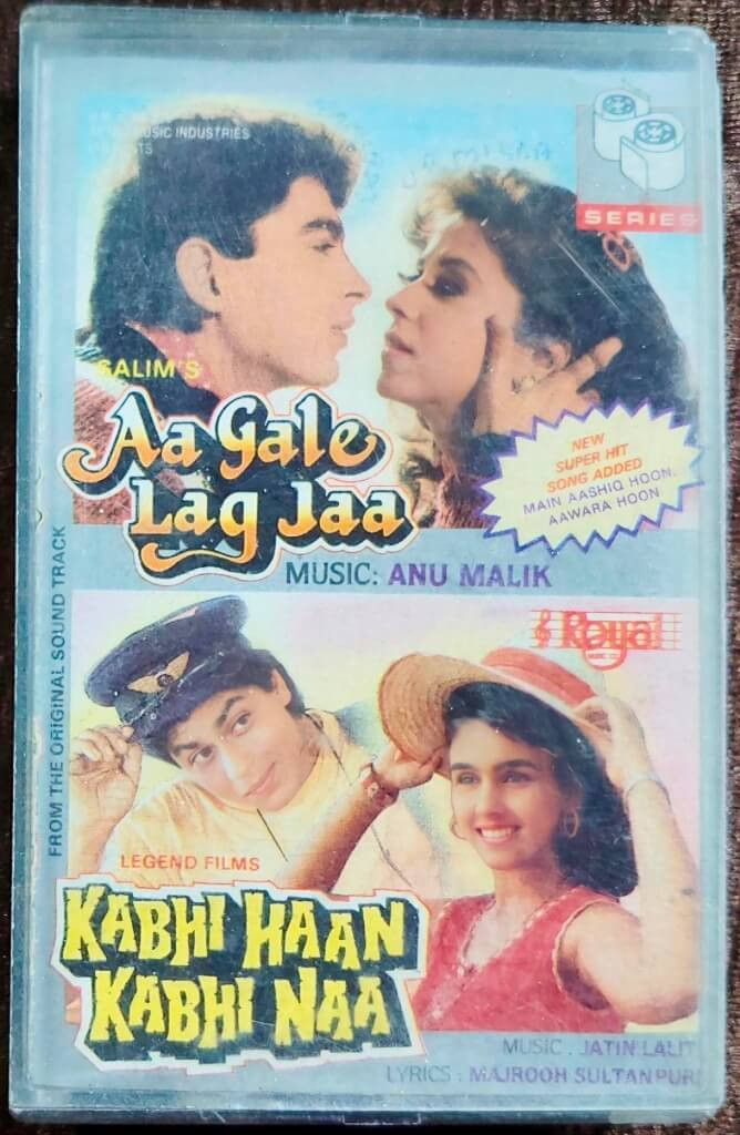 Aa Gale Lag Jaa (1994) Anu Malik / Kabhi Haan Kabhi Naa (1994) Jatin-Lalit Pre-Owned S Series Audio Cassette