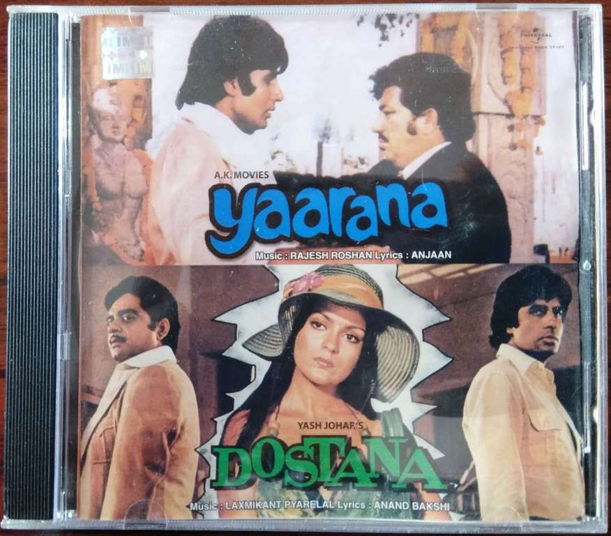 Yaarana (1980) Rajesh Roshan / Dostana (1980) Laxmikant-Pyarelal Pre-Owned Universal Audio CD