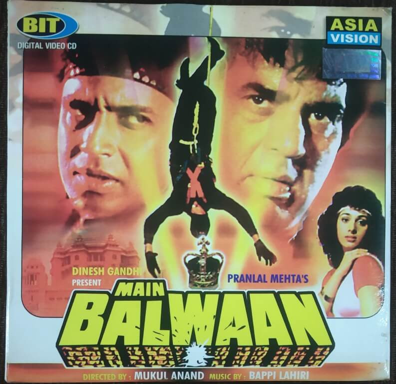 Main Balwaan (1986)  Pre-Owned Asia Video CD