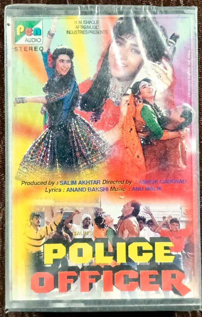 Police Officer (1992) Anu Malik Pre-Owned Pen Audio Audio Cassette