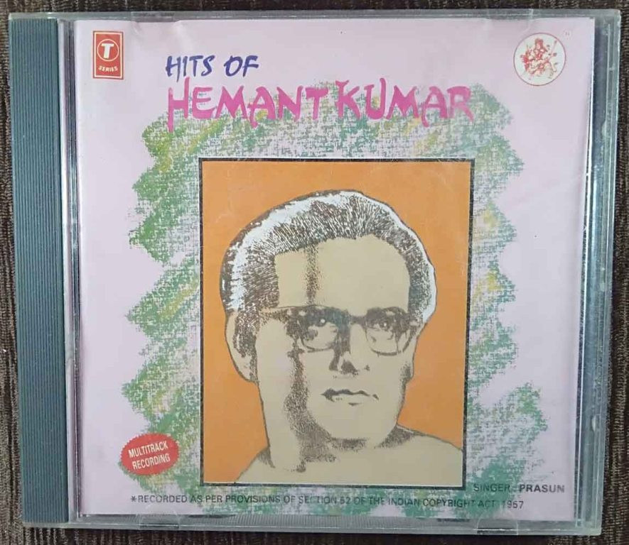 Prasun Mukherjee - Hits Of Hemant Kumar (1990) Compilation Pre-Owned T-Series Audio CD