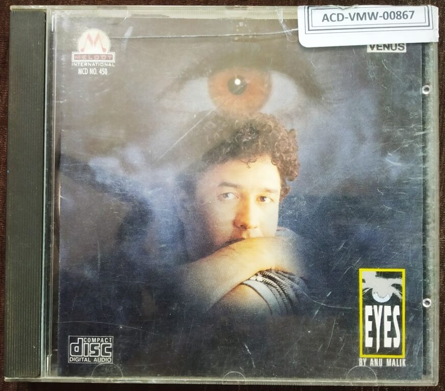 Anu Malik - "Eyes" Album (1995) Anu Malik Pre-Owned Venus-Melody Audio CD