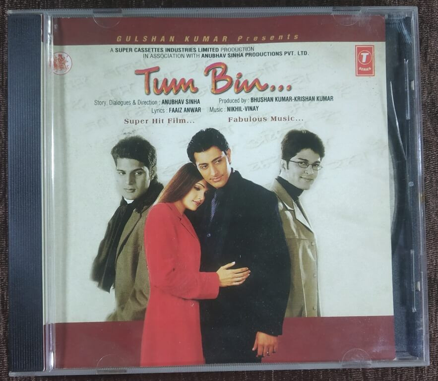 Tum Bin (2001) Nikhil-Vinay Pre-Owned T-series Audio CD