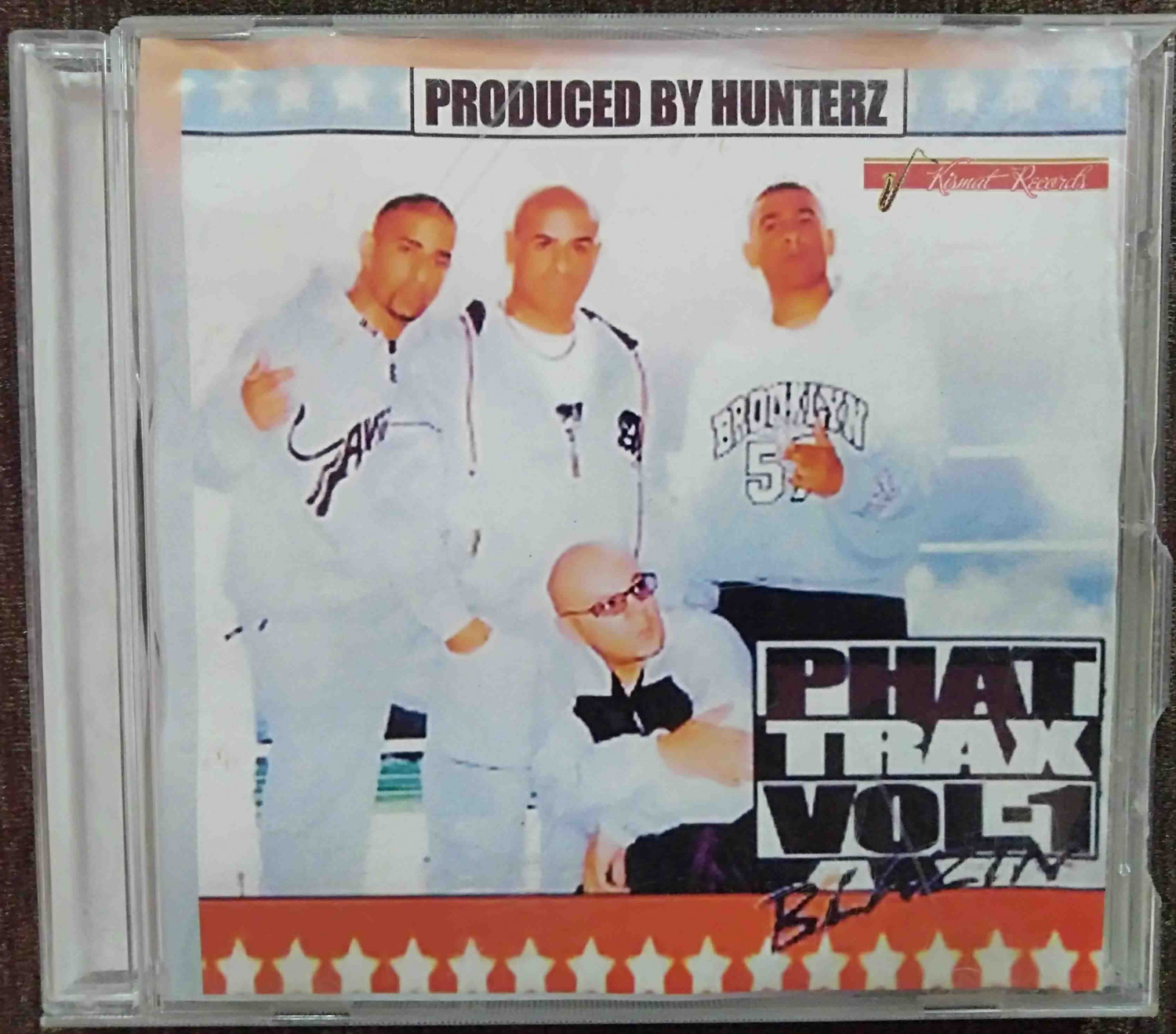 Hunterz - Phat Trax Vol 1 (2004) Pre-Owned C&P Kizmat Records Audio CD