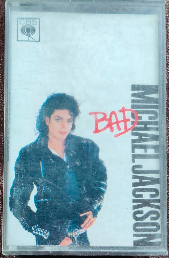 Michael Jackson – Bad (1987) Western Music Album Pre-Owned Epic–CBS Audio Cassette