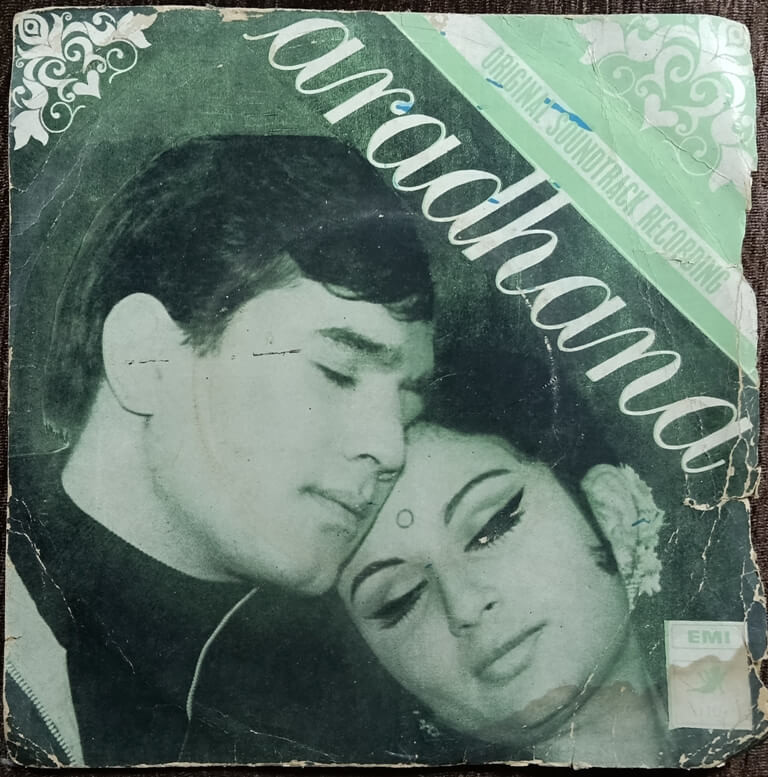 Aradhana (1969) S.D. Burman Pre-Owned Vinyl, 7" Angel Record EP Record