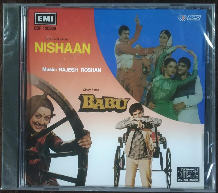 Nishaan (1982) Laxmikant-Pyarelal / Babu (1983) Kalyanji-Anandji Pre-Owned EMI Imported Audio CD