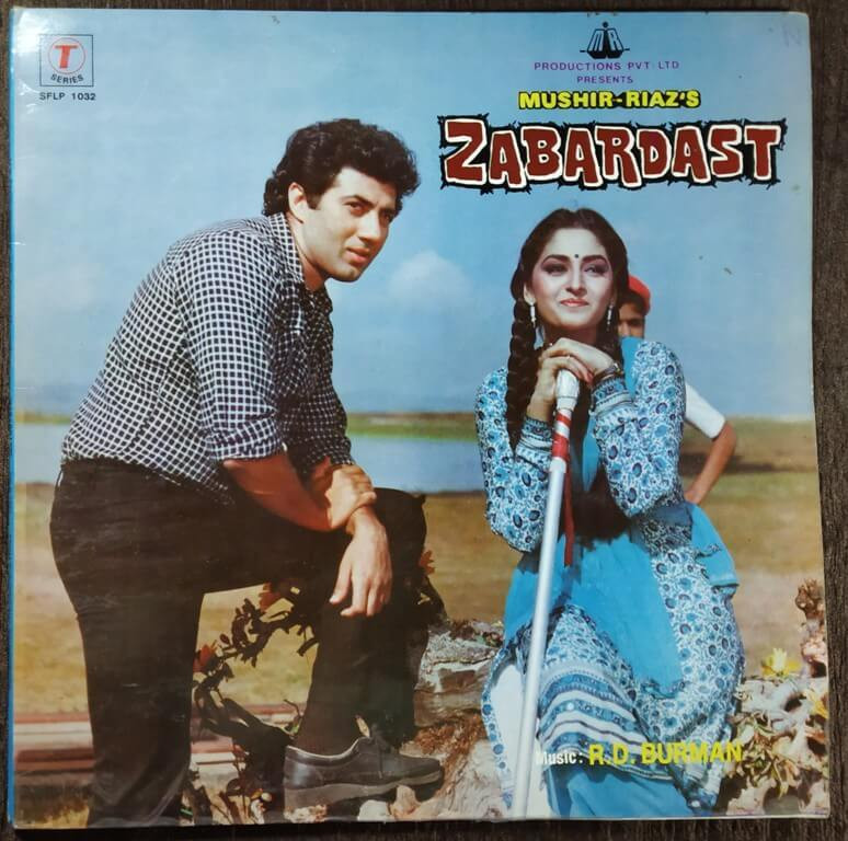Zabardast (1985) R.D. Burman Pre-Owned Vinyl, 12" LP Record
