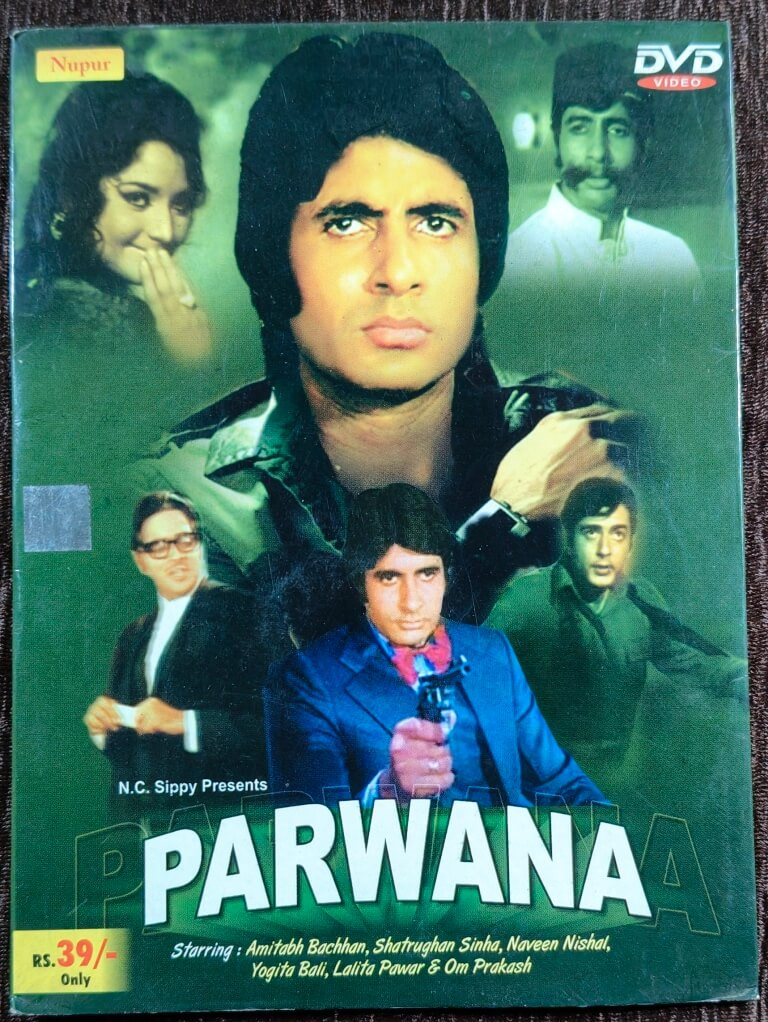 Parwana (1971) Jyoti Swaroop Pre-Owned Nupur DVD CD