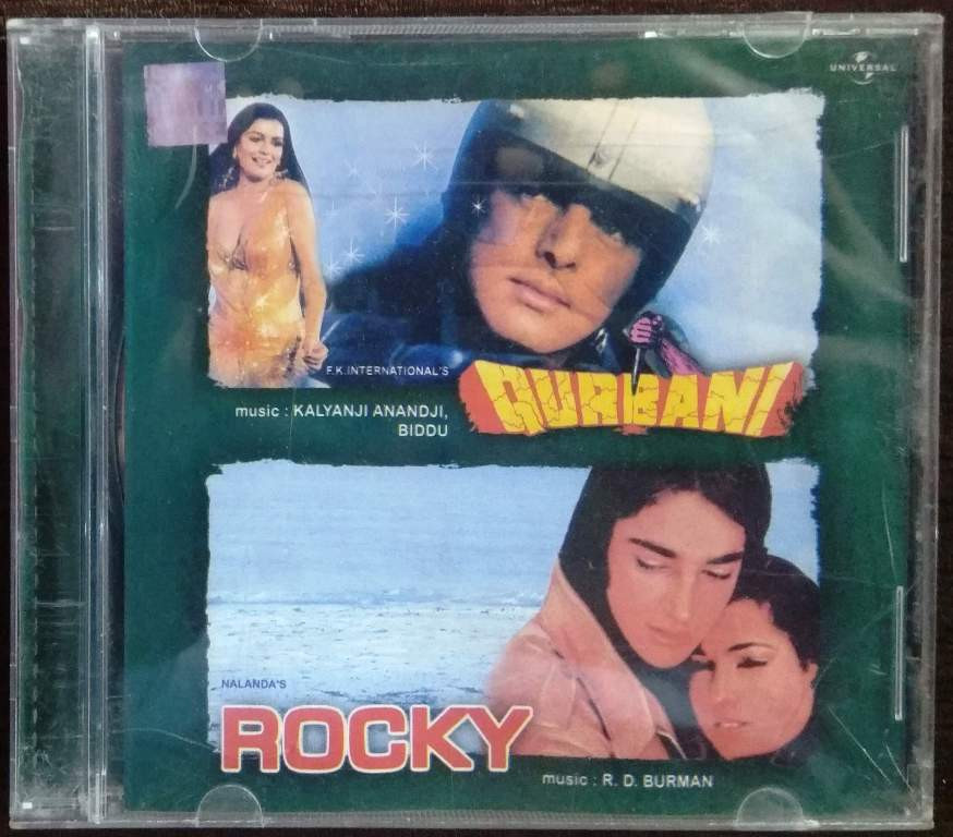 Qurbani (1980) Kalyanji-Anandji & Biddu / Rocky (1981) R.D. Burman Pre-Owned Universal Audio CD
