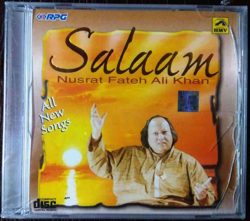Nusrat Fateh Ali Khan - Salaam  (1998) Nusrat Fateh Ali Khan Pre-Owned HMV, RPG Audio CD