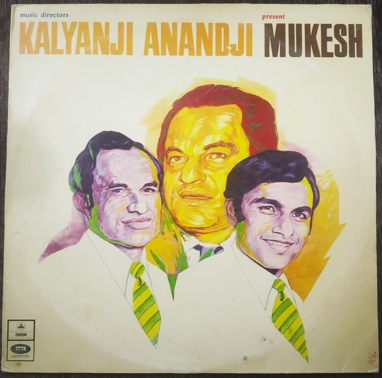 Kalyanji-Anandji presents Mukesh – A Selection Of Hindi Film Songs (1971) Various Pre-Owned Odeon Vinyl, 12" LP Record