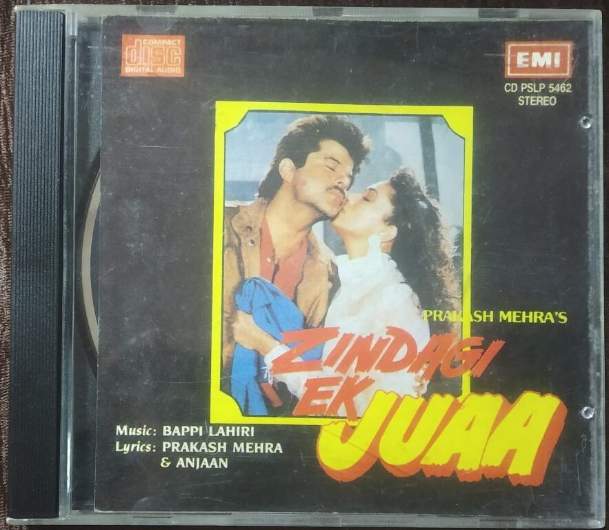 Zindagi Ek Juaa (1991) Bappi Lahiri Pre-Owned EMI Imported Audio CD