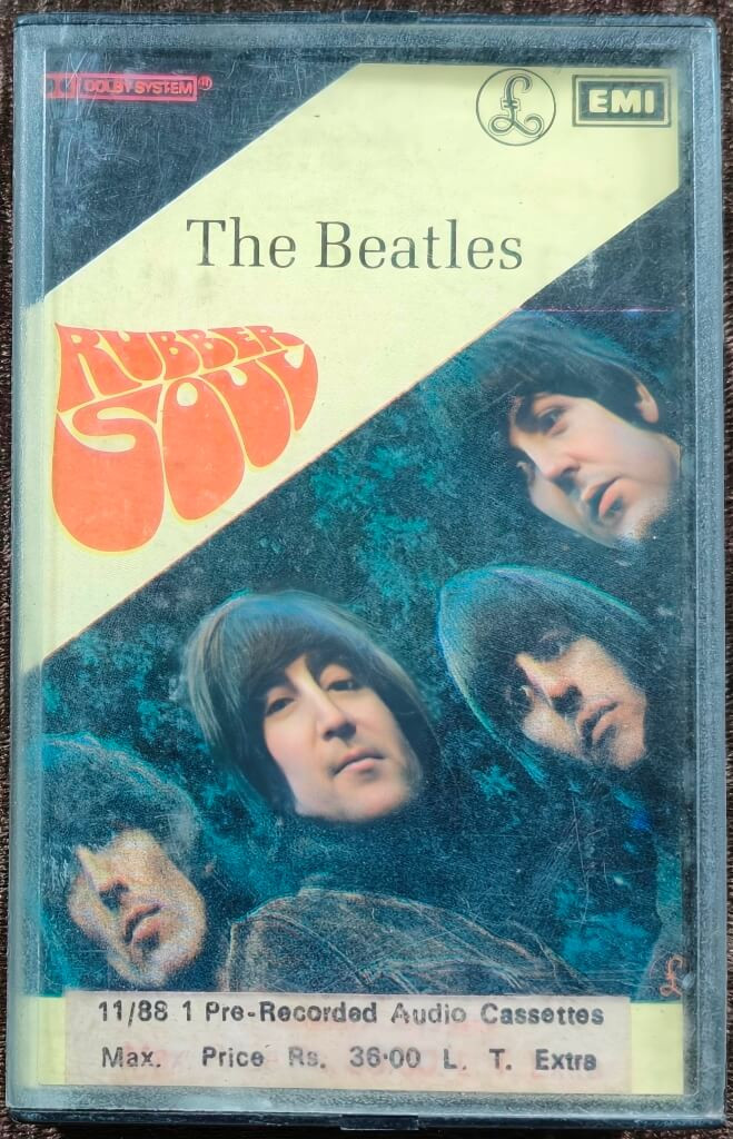 The Beatles – Rubber Soul (1965) Western Music Album Pre-Owned EMI -Parlophone Audio Cassette