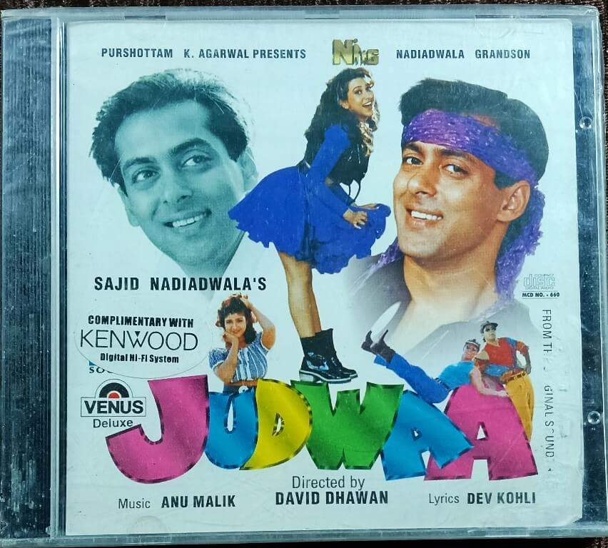 Judwaa (1996) Anu Malik Pre-Owned Venus Audio CD