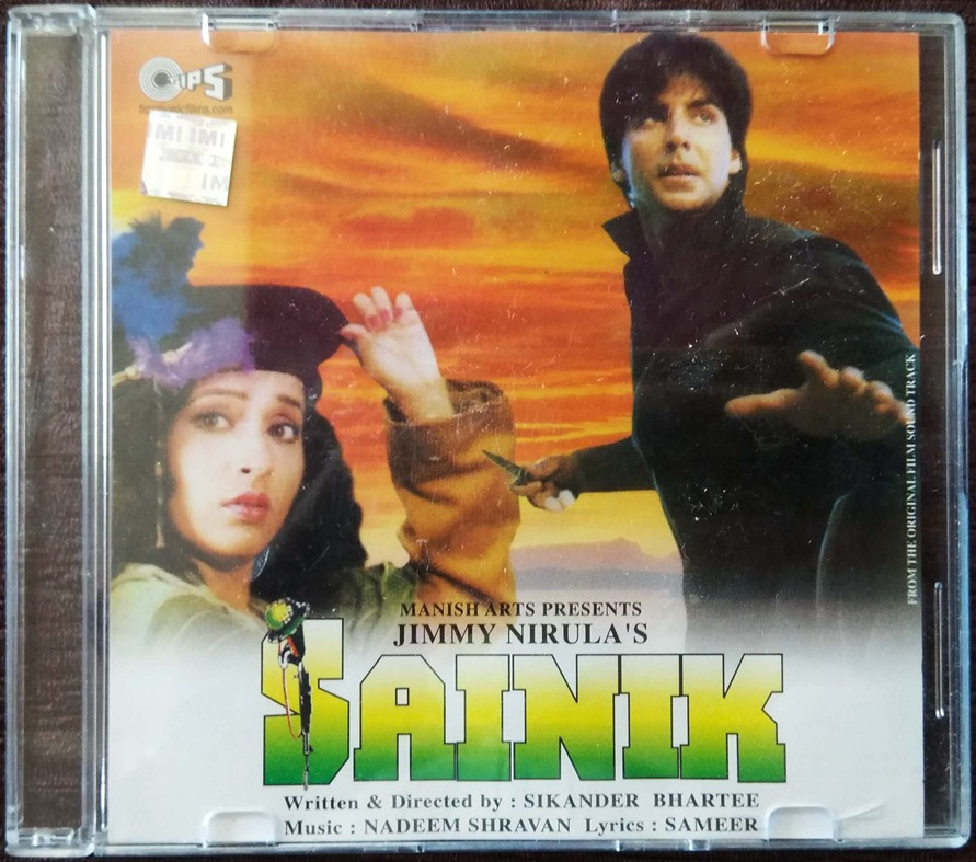 Sainik (1999) Nadeem-Shravan Pre-Owned Tips Audio CD