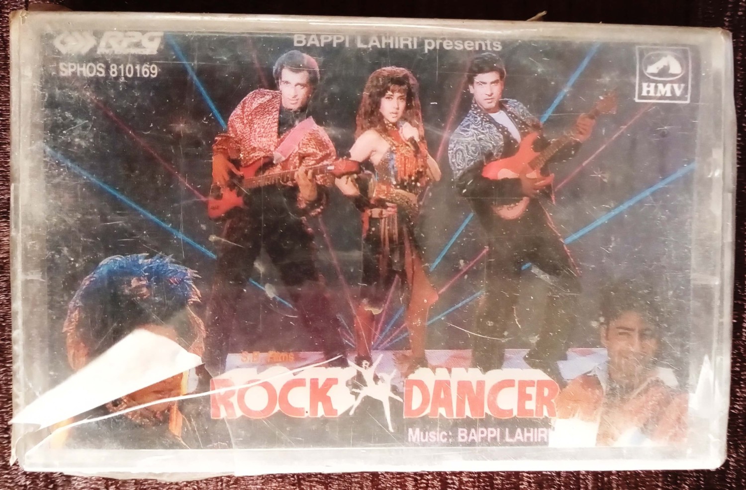 Rock Dancer (1994) Bappi Lahiri Pre-Owned HMV, RPG Audio Cassette
