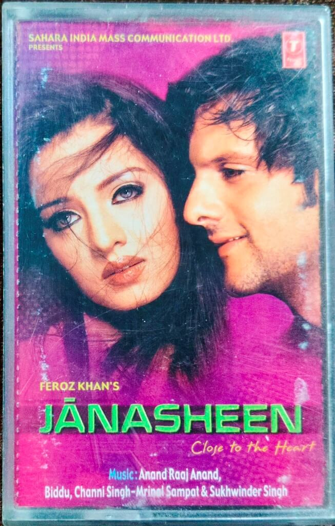 Janasheen (Close To The Heart) (2003) Anand Raj Anand / Channi Singh Bollywood OST Pre-Owned T-Series Audio Cassette