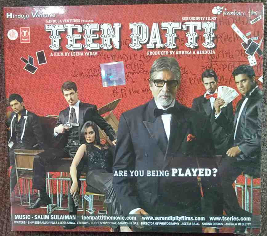 Teen Patti (2010) Salim-Sulaiman Pre-Owned T-Series Audio CD