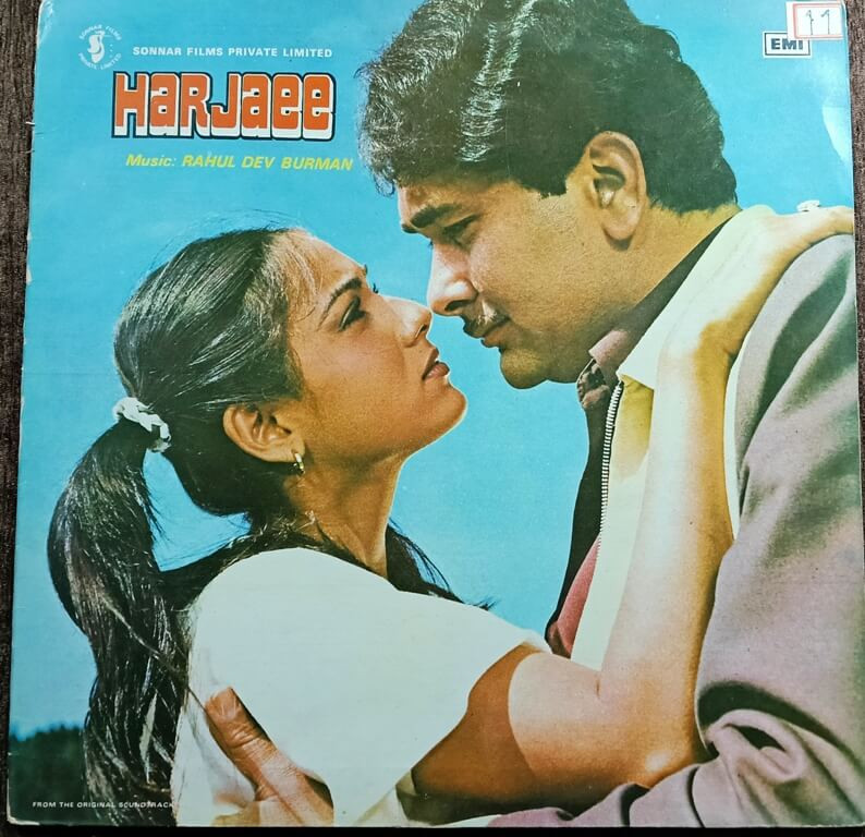 Harjaee (1980) R. D. Burman Pre-Owned Vinyl, 12" HMV Gatefold LP Record