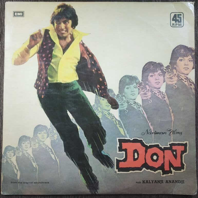 Don (1977) Kalyanji-Anandji Pre-Owned His Master's Voice Vinyl, 12" LP Record