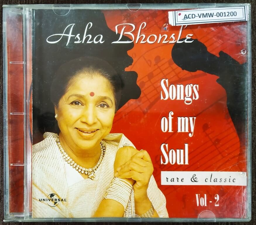 Asha Bhosle - Songs Of My Soul - Rare & Classic - Vol 2 (2000) Pre-Owned Universal Audio CD
