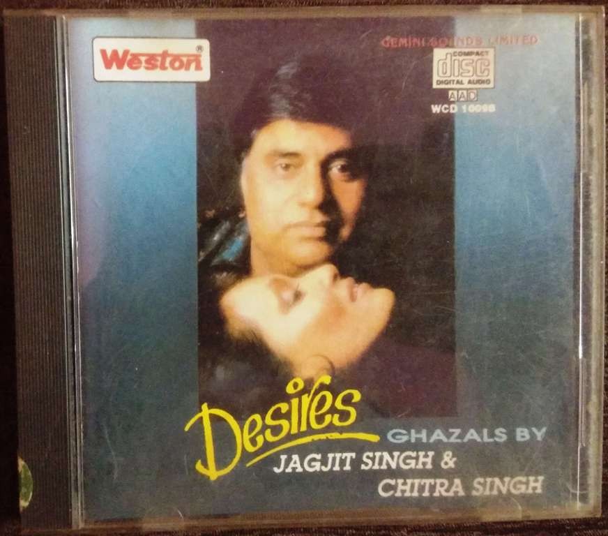 Jagjit Singh & Chitra Singh - Desires (1989) Jagjit Singh, Chitra Singh Pre-Owned Weston Imported Audio CD