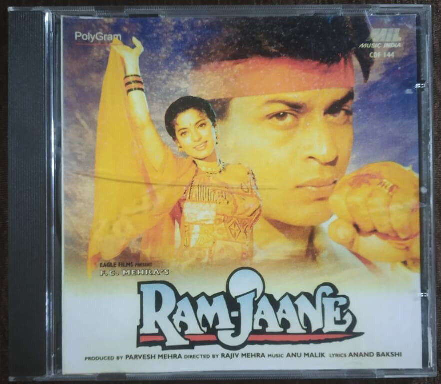 Ram Jaane (1995) Anu Malik Pre-Owned Music India, Polygram Audio CD