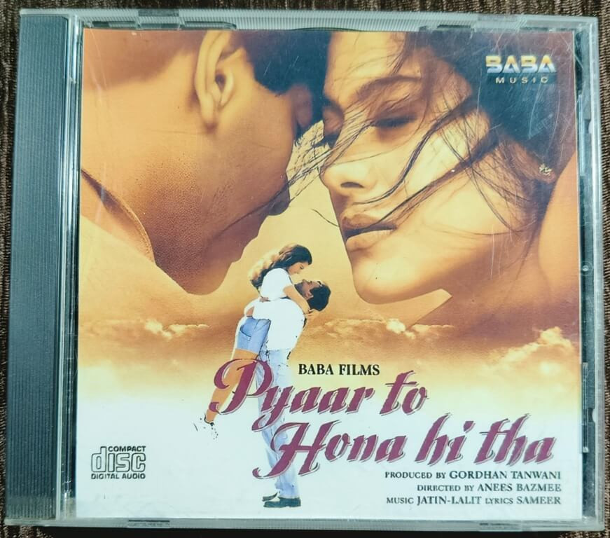 Pyaar To Hona Hi Tha (1998) Jatin-Lalit Pre-Owned Baba Music Audio CD