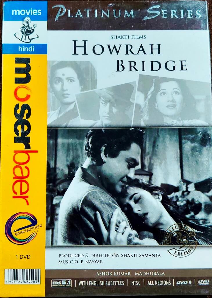Howrah Bridge (1958) Director-Shakti Samanta & Music-O.P. Nayyar Mainstream Hindi Movie Pre-Owned Moser Baer DVD