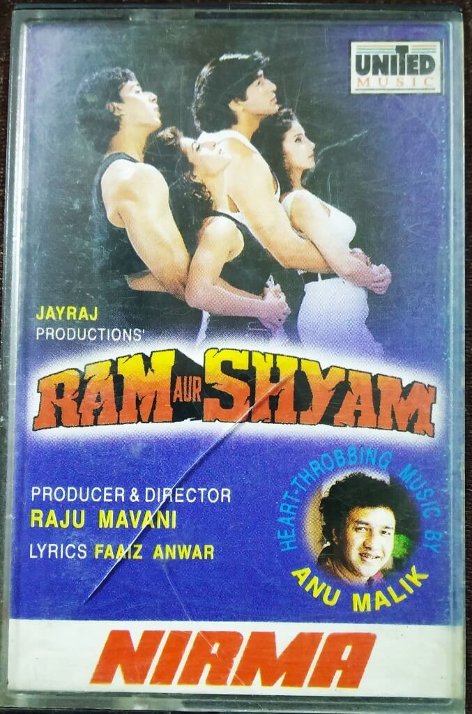 Ram Aur Shyam (1996) Anu Malik Pre-Owned United Music Audio Cassette