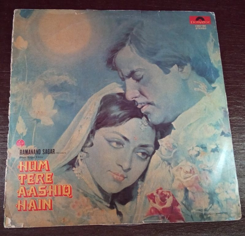 Hum Tere Aashiq Hain (1979) Ravindra Jain Pre-Owned Vinyl, 12" LP Record