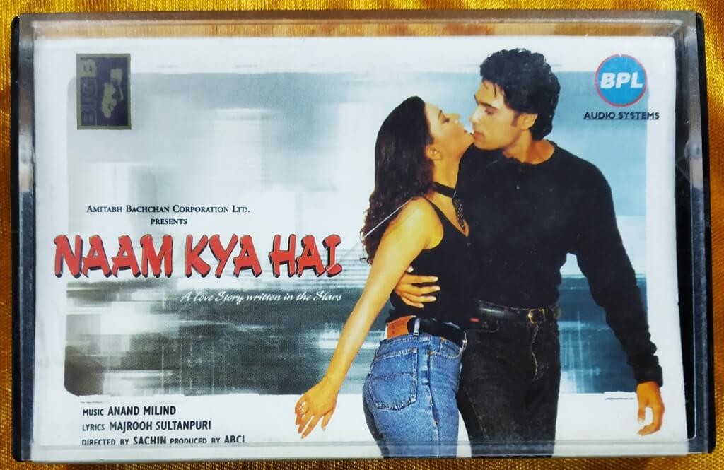 Naam Kya Hai (1996) Anand-Milind Pre-Owned Big B, BPL Audio Cassette