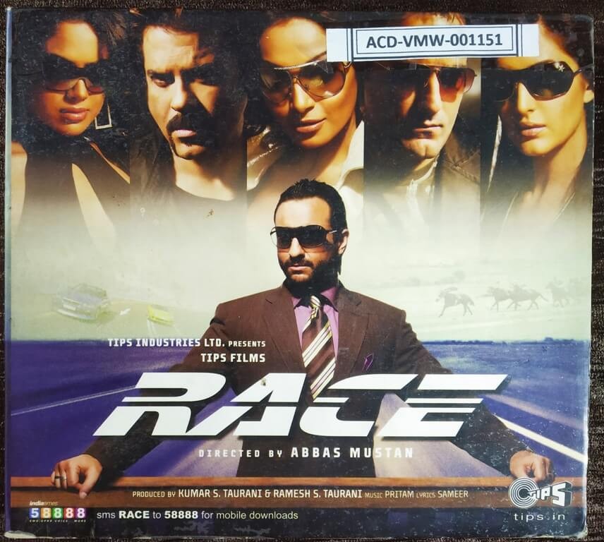 Race (2008) Pritam Pre-Owned Tips Double Audio CD