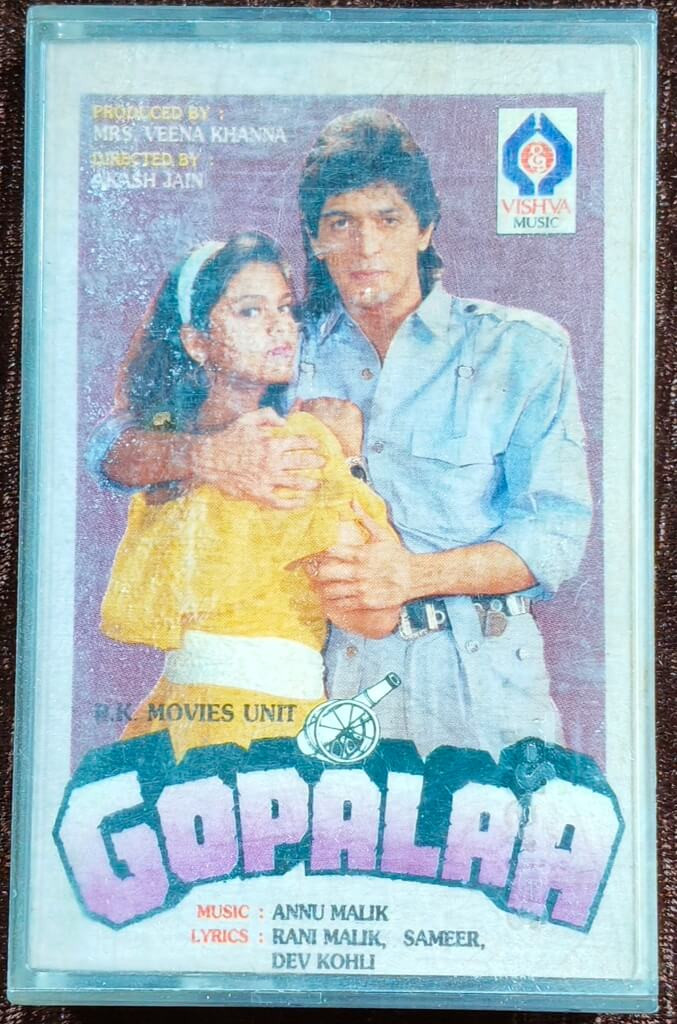 Gopalaa (1992) Annu Malik Pre-Owned Vishva Music Audio Cassette