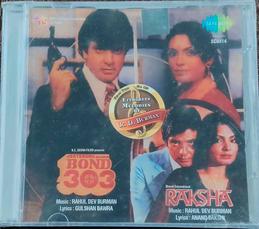 Bond 303 (1985) R. D. Burman / Raksha (1982) R. D. Burman Pre-Owned Sony DADC Audio CD